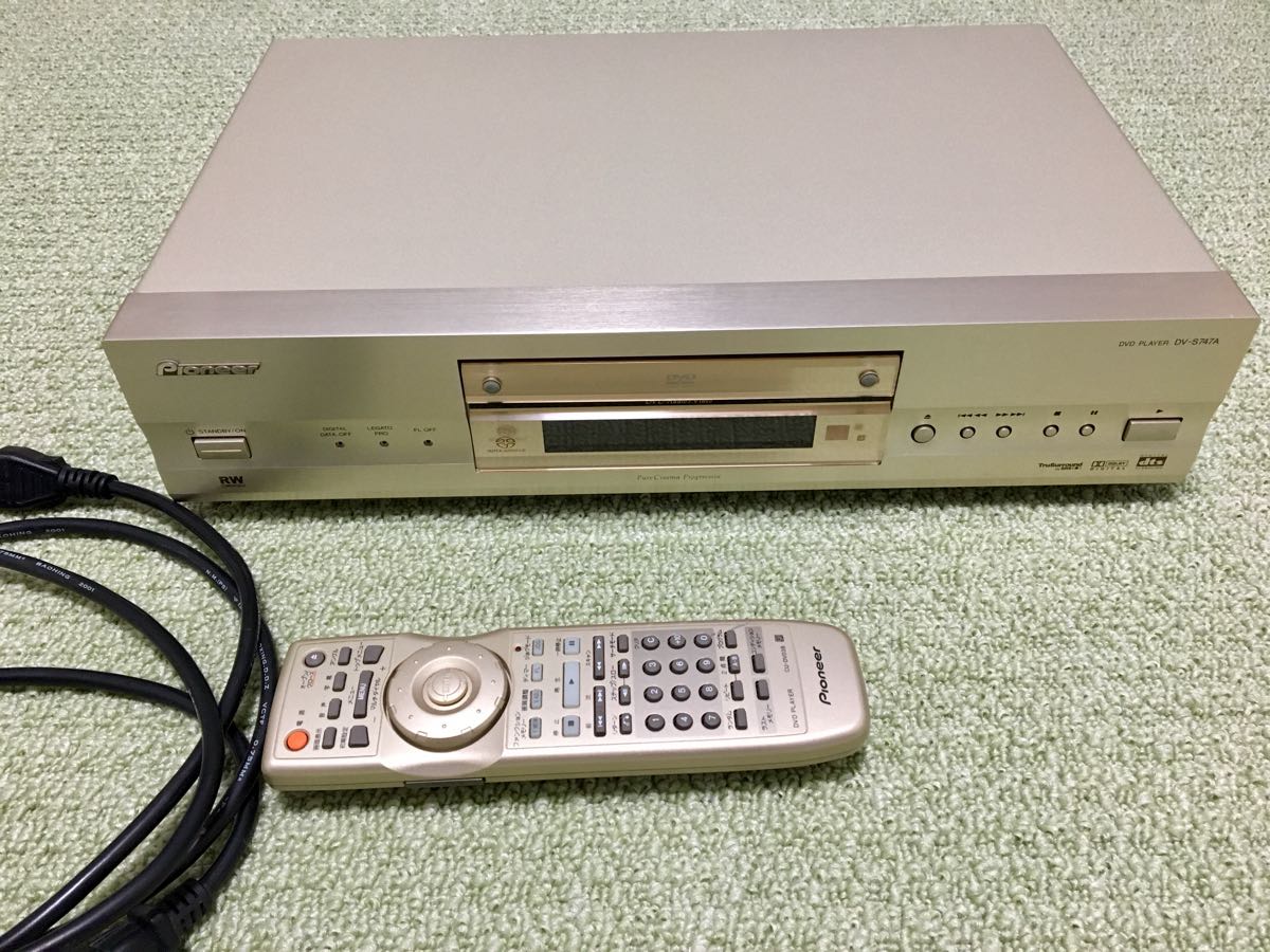 SACD DVDプレイヤー PIONEER DV-S747A