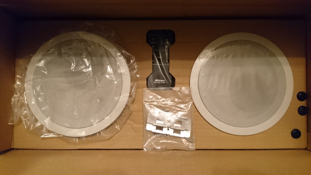 【新品】Bluetooth 天井埋込型スピーカー 因幡電機