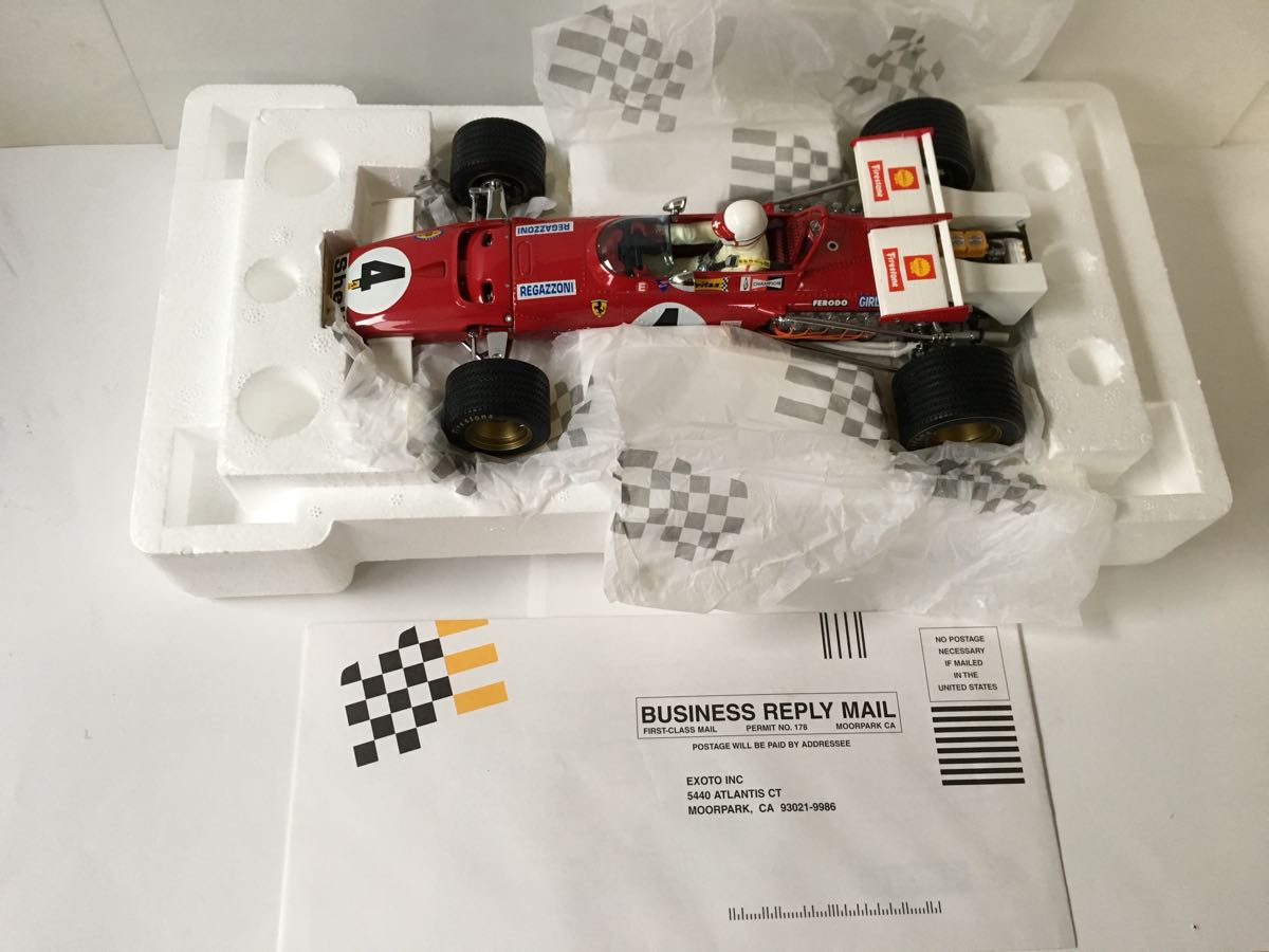 1⁄18 312B Exoto Scale Diecast in EXOTO 1/18 フェラーリ 312B