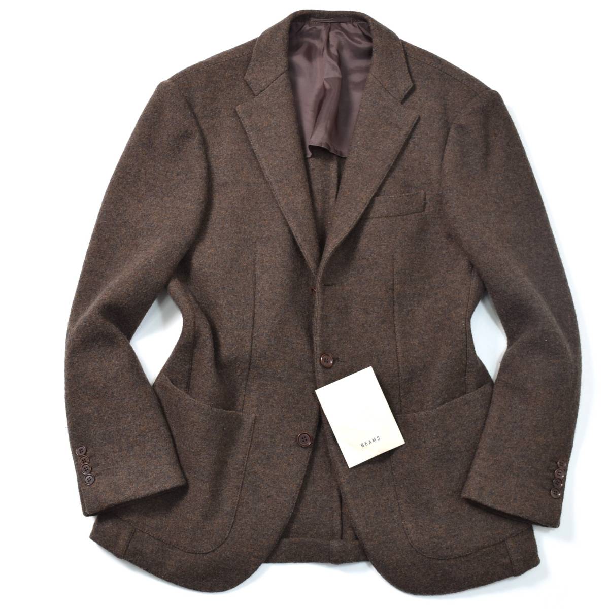 優雅な逸品◎ BEAMS Brilla × 日本の匠 リングヂャケット製◎ 厚手の 