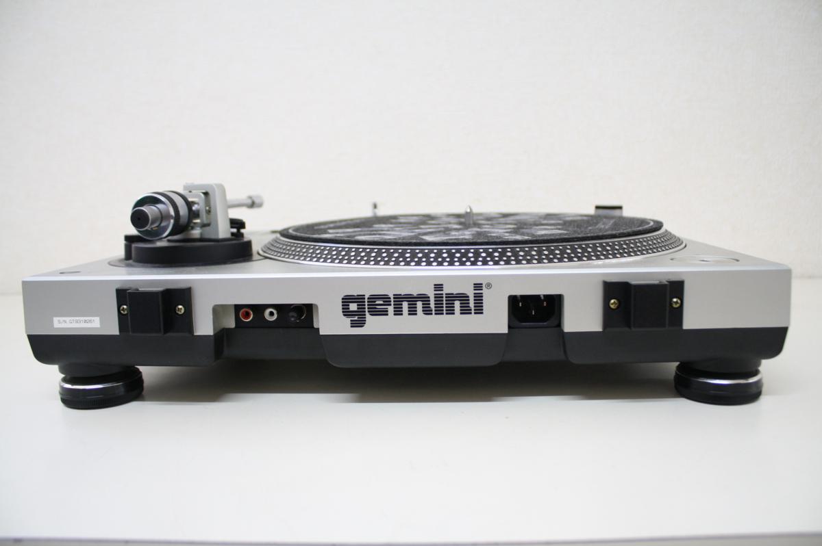 gemini ターンテーブル 2台セット XL-500Ⅱ ダイレクトドライブ 【公式