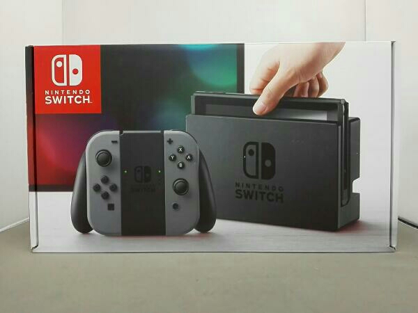 美品 開封済み未使用品 Nintendo Switch Joy-Con(L)/(R) グレー(HACSKAAAA)