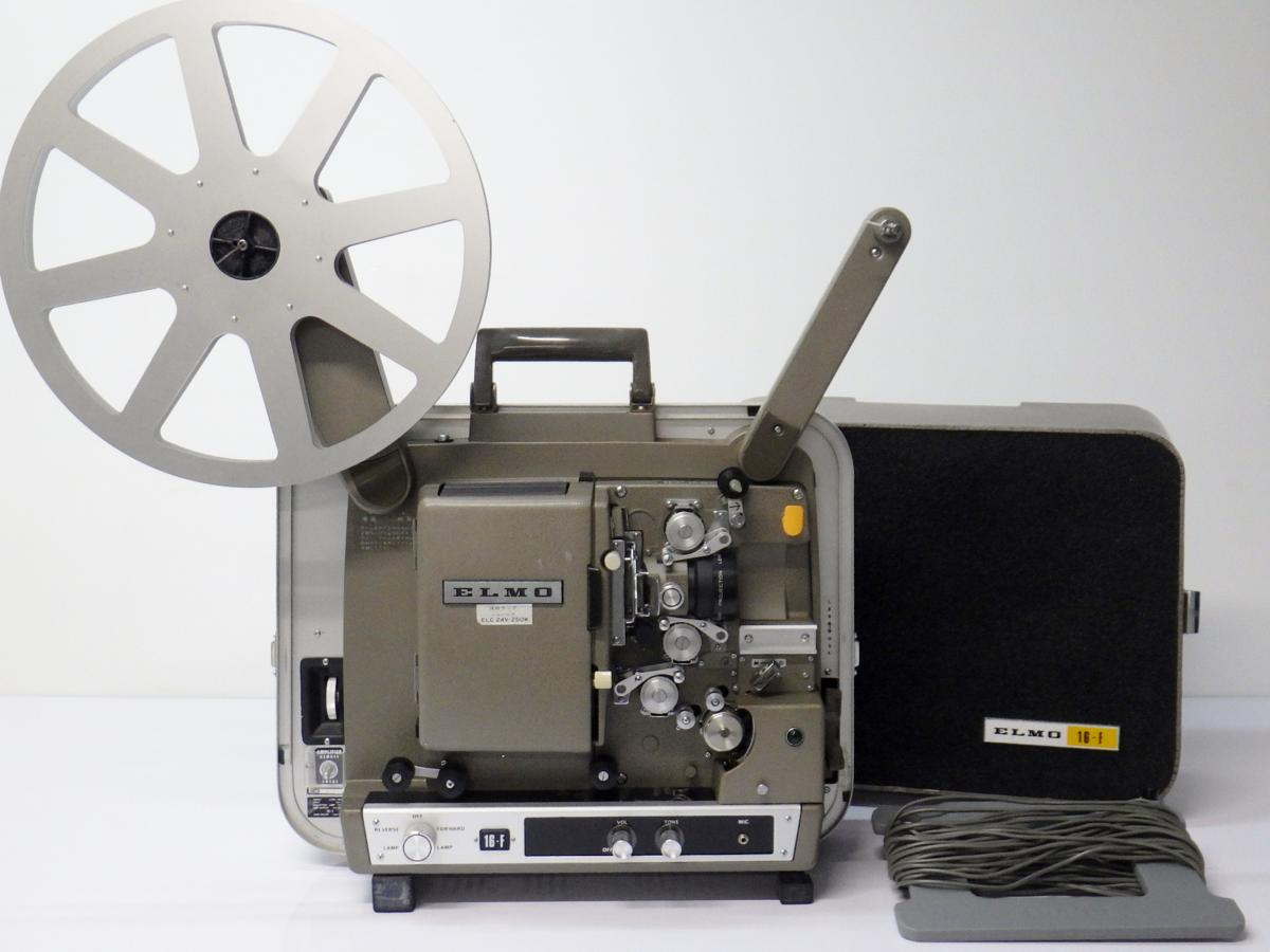 激安大特価，限定SALE X945 ELMO エルモ 16-F 16mm フィルム映写機 プロジェクター/昭和レトロ アンティーク(本体)｜売買されたオークション情報、yahooの商品情報をアーカイブ公開 - オークファン 本体