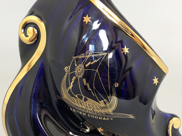 △(R506-B24)古酒未開栓 LARSEN ○ブランデー ラーセン バイキング 古
