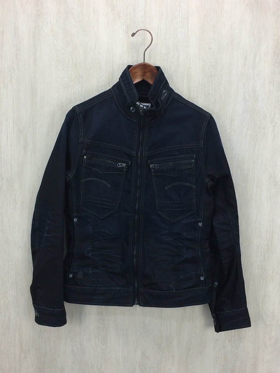  G-STAR RAW /タグ付 /Gジャン/デニムジャケット/S/コットン/IDG/無地(Sサイズ)｜売買されたオークション情報、yahooの商品情報をアーカイブ公開 - オークファン ジージャン