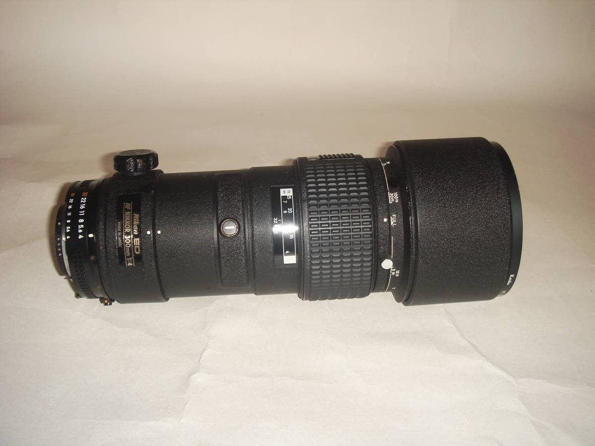 Nikon：AFニッコール 300mmF4S ケース付 ジャンク扱い Nikon ニコン AF 