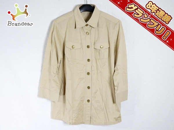 バーバリーロンドン Burberry LONDON トップス 七分袖シャツブラウス 