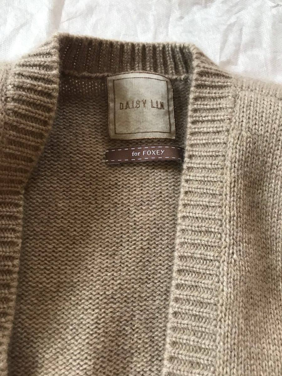 FOXEY カシミアボレロ カーディガン 40