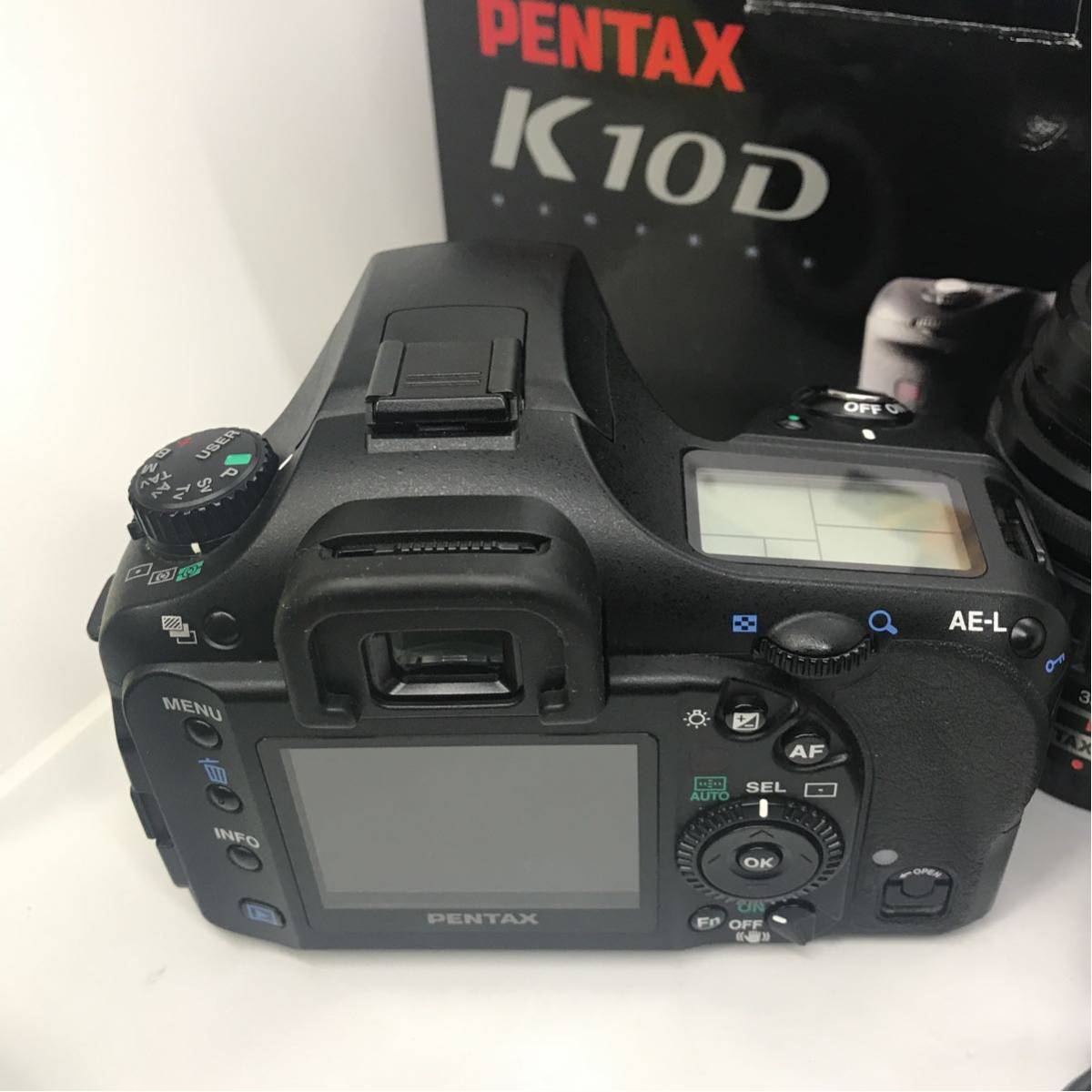 Pentax ☆美品☆ PENTAX ペンタックス K10D + 18-55mm F3.5-5.6 純正レンズ