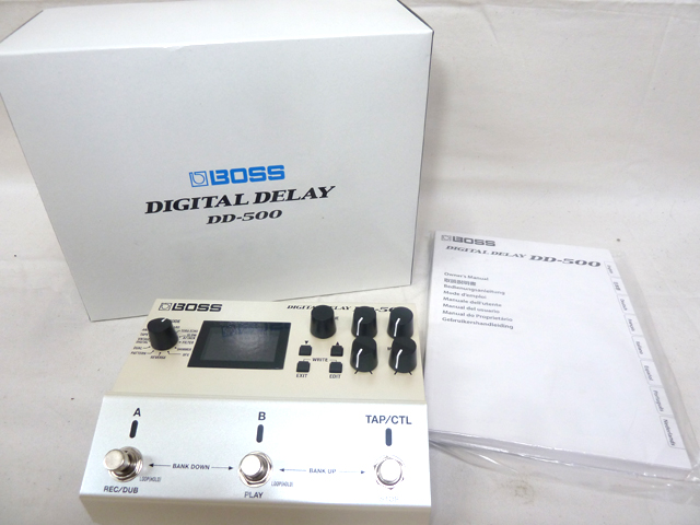 驚きの破格値，限定セール BOSS/DD-500 デジタルディレイ/Digital Delay(ディレイ)｜売買されたオークション情報、yahooの商品情報をアーカイブ公開 - オークファン エフェクター