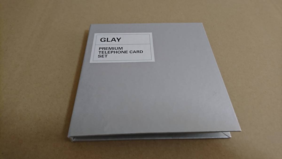 ミュージシャン ☆送料無料☆GLAY グレイ プレミアムテレホンカード
