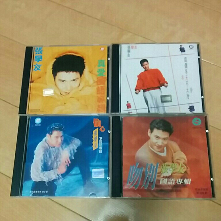 張学友○ジャッキー・チュン○CD4枚 JACKY CHEUNG ⁄ 【公式通販】