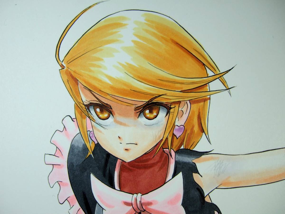 同人手描きイラスト☆ふたりはプリキュア キュアブラック美墨なぎさ