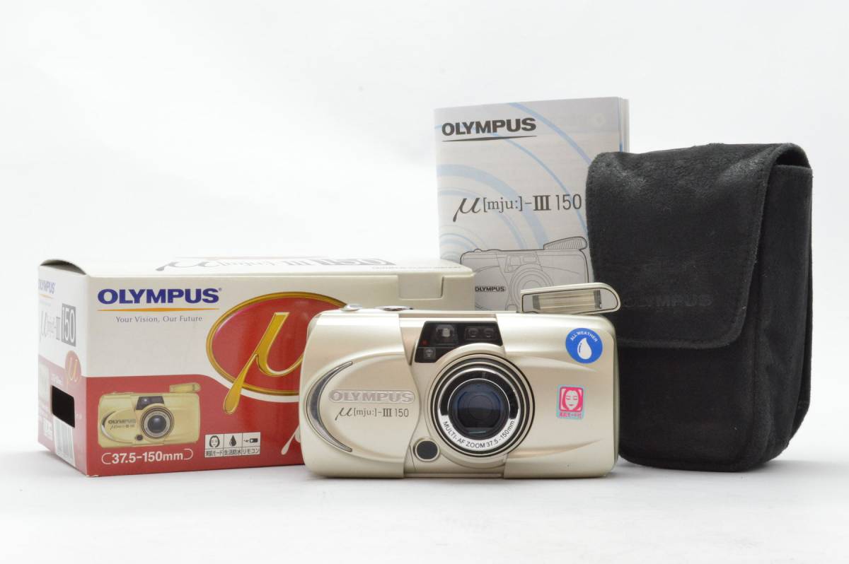 OLYMPUS オリンパス μ [mju:] ミュー Ⅲ 150 動作確認済み