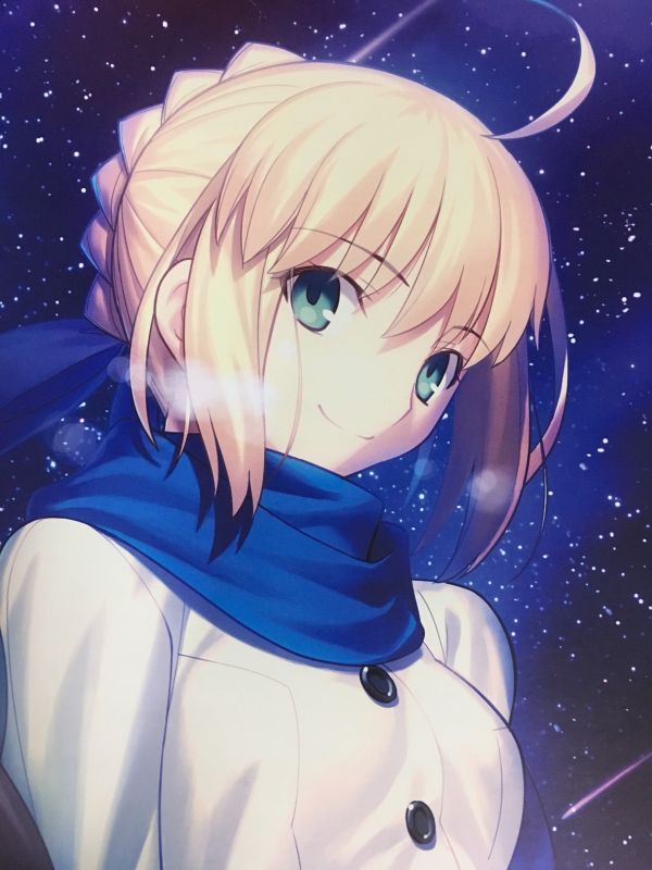 レア Fate/stay night Unlimited Blade Works BD-BOX Ⅰ 販促告知B2