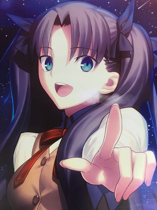レア Fate/stay night Unlimited Blade Works BD-BOX Ⅰ 販促告知B2