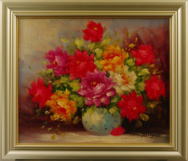 花 絵画など美術品の販売と買取 東京・銀座 Yahoo!オークション 「三岸