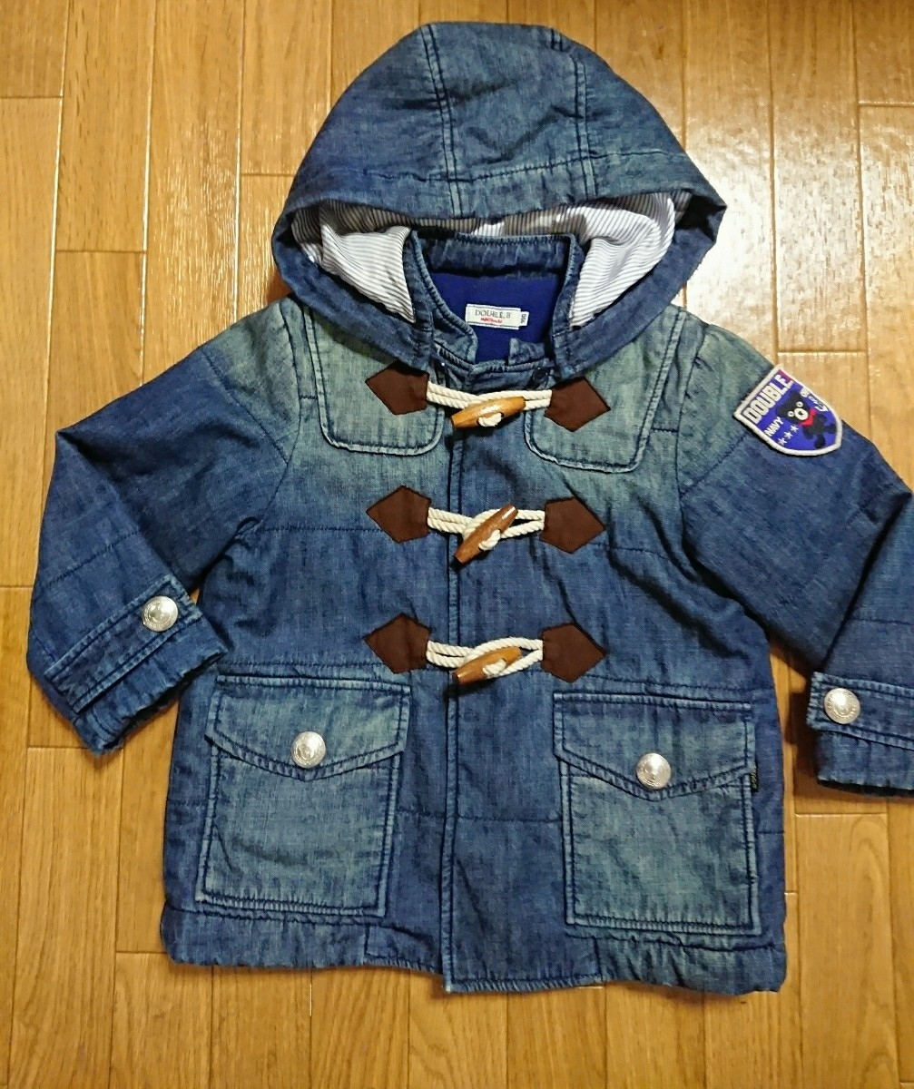  ミキハウス ダブルB/超 /コート/サーモライト中綿/ダッフルコート/デニム/ヴィンテージ加工/アウター/90/100/110(その他)｜売買されたオークション情報、yahooの商品情報をアーカイブ公開 - オー その他