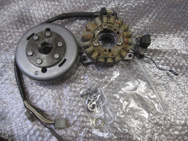 実働 RZ250R 51L ステーターコイル フライホイール SET エンジン部品