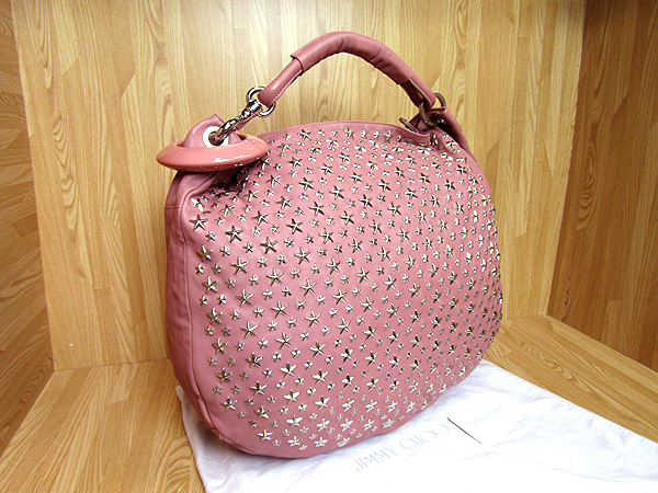 希少／美品】JIMMY CHOO スカイバッグ ワンショルダー スタースタッズ