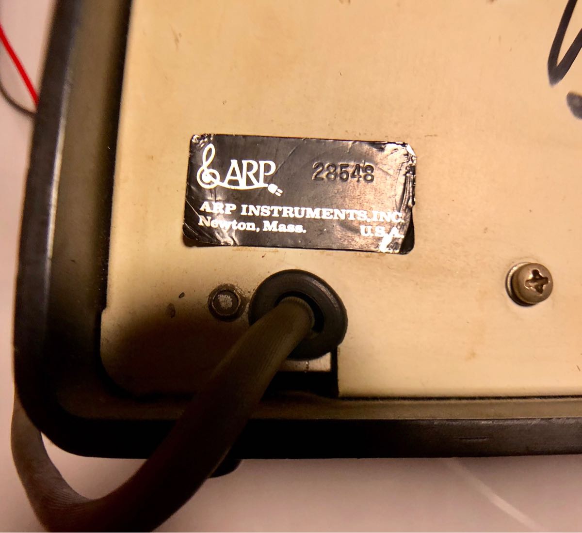 激レア ARP Odyssey REV.1 original 坂本龍一サイン入り の入札履歴