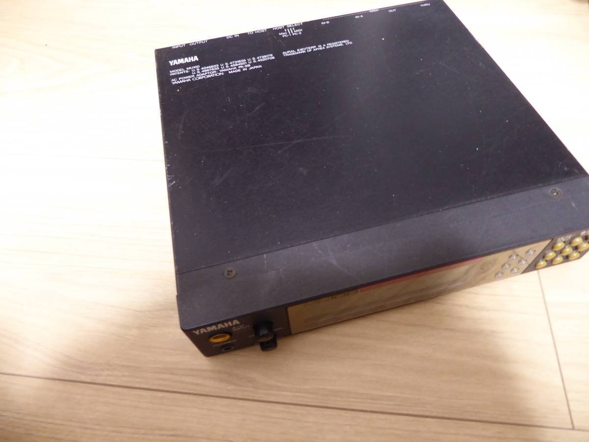 YAMAHA MU100 本体のみ 今だけ値引・YAMAHA ヤマハ 音源モジュール