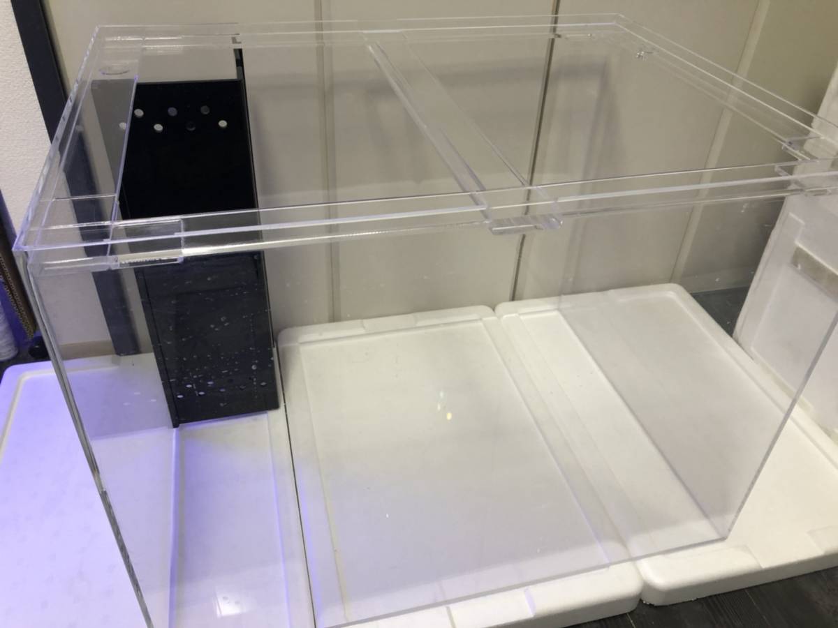 オーバーフロー水槽と台セット 900×450×450 引き取り限定新潟