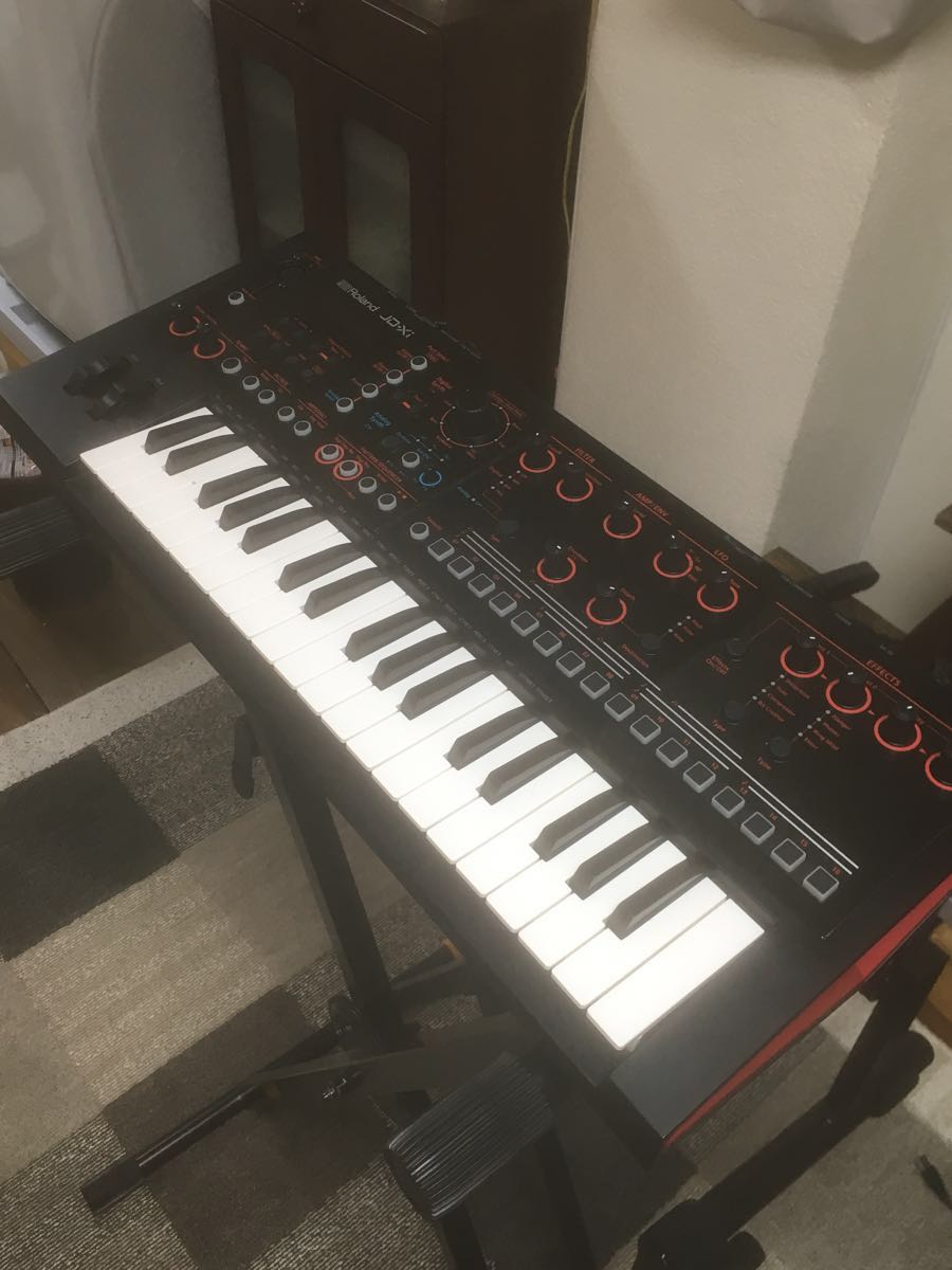 ROLAND】JD-XI synthesizer オーバーレイシート 専用バック付 【公式通販】