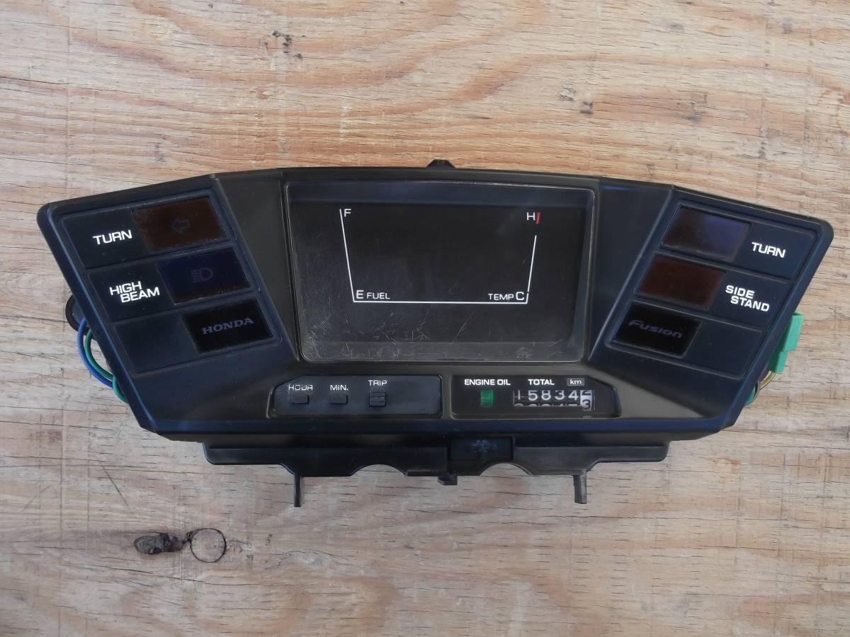 こ　フュージョンX 最終型　純正メーター　15834k