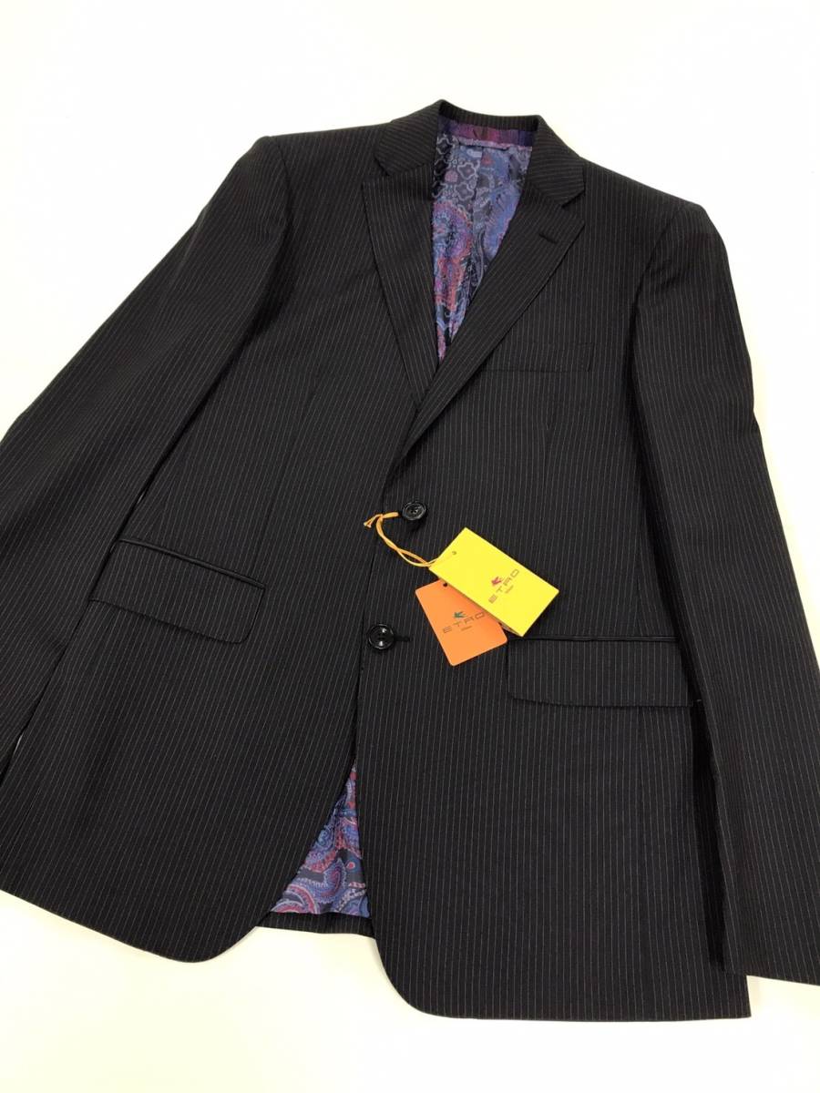 TJ　ETRO ストライプスーツ 58 ETRO/エトロ/ペイズリー/ストライプ/48/新品/メンズ 【公式通販】