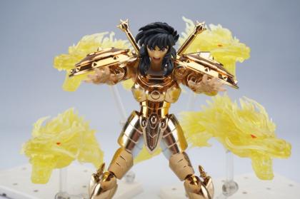 聖闘士星矢 廬山昇龍覇 廬山百龍覇 ドラゴンエフェクトパーツセット 黄イエロー　聖闘士聖衣神話EX ライブラ童虎　神聖衣　用