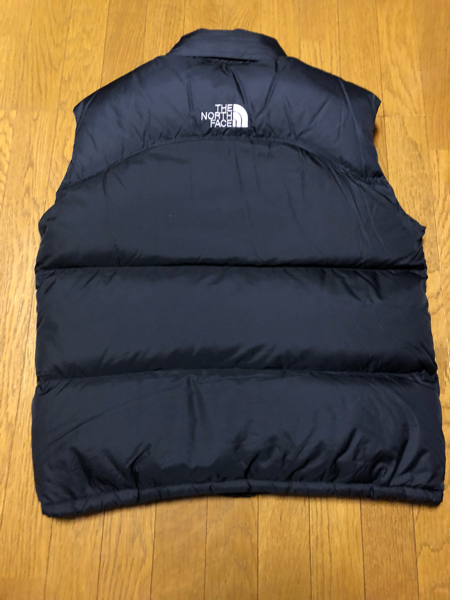 ノースフェイス 700フィル ヌプシ ダウン ベスト 黒 XL THE NOTH FACE 
