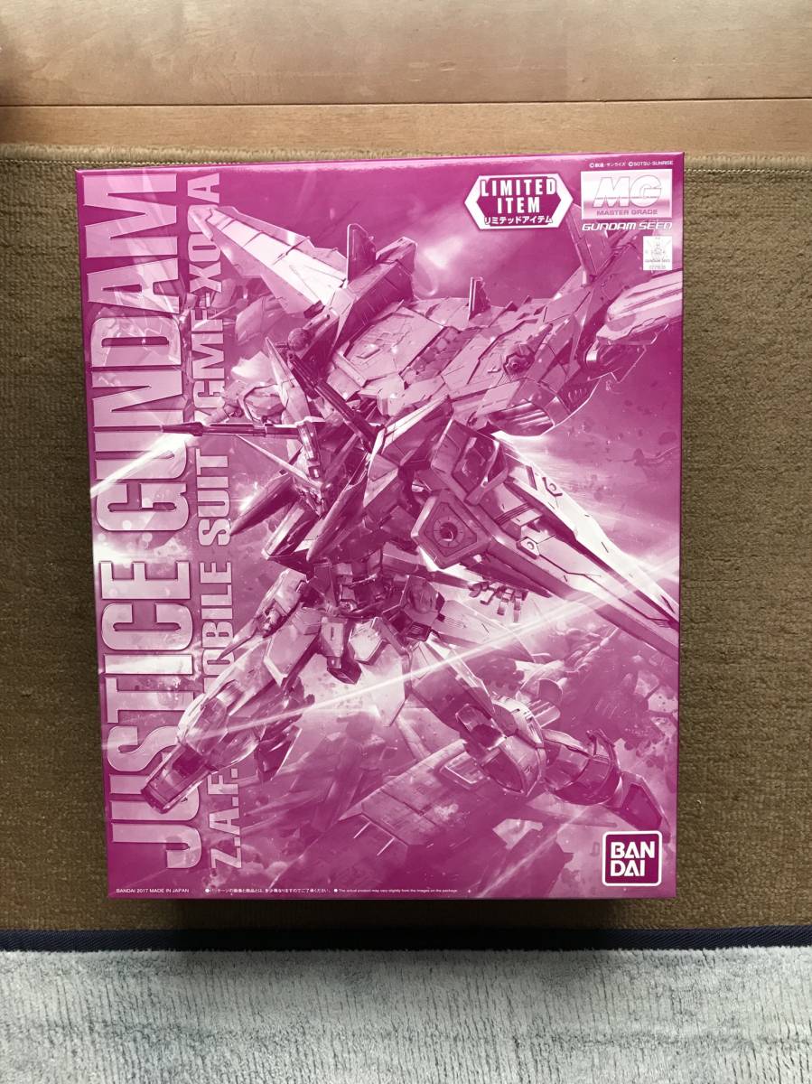 イベント限定 MG1/100 ジャスティスガンダム (クリアカラー)