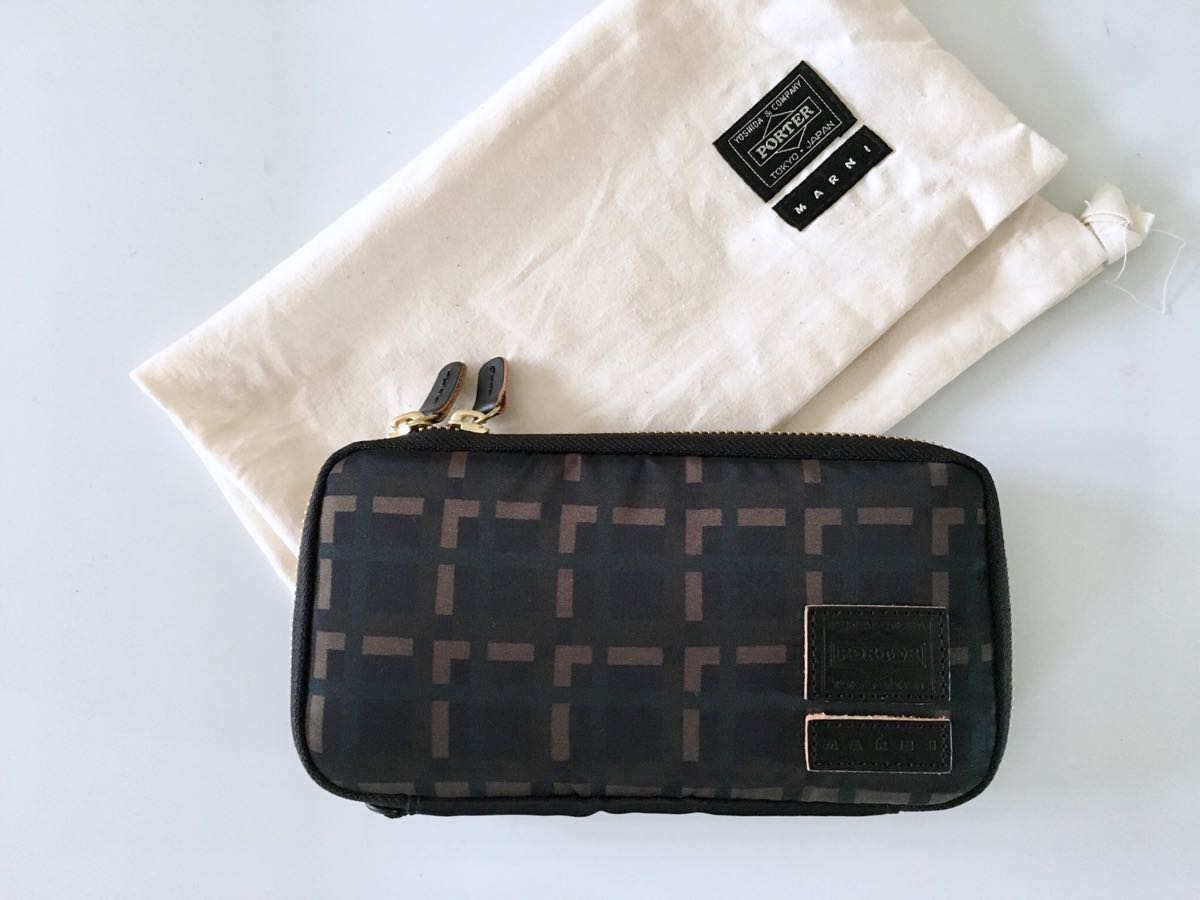 ポーター マルニ 長財布 希少・人気】PORTER × MARNI マルニ 長財布