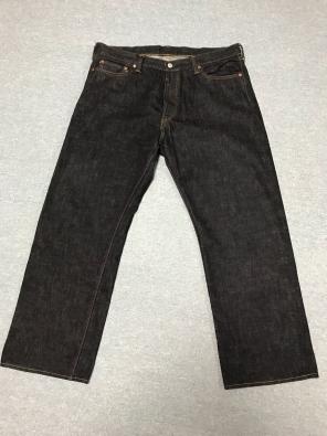 美品 桃太郎ジーンズ ビックサイズ38 出陣クラシックストレート