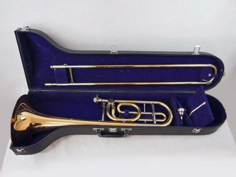 ☆ジャンク品☆NIKKAN トロンボーン IMPERIALE ハードケース付き