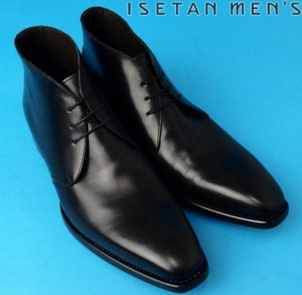  ISETAN MEN'S 伊勢丹メンズ &times;大塚製靴 イタリア製 マッケイ製法 本革 チャッカブーツ/ビジネスシューズ44 黒(27.0cm)｜売買されたオークション情報、yahooの商品情報をアーカイブ公開 - オ 27.0cm