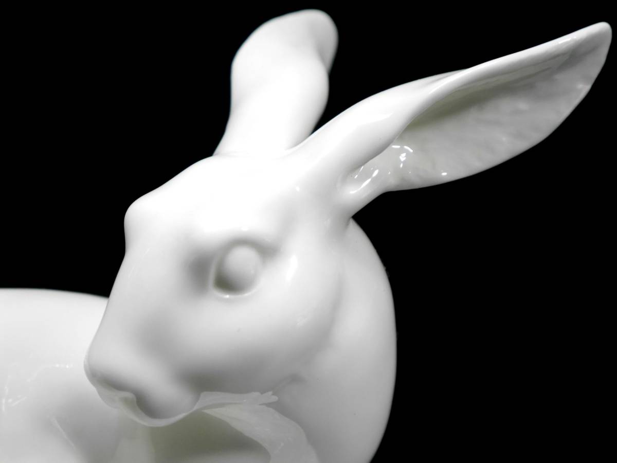 Noritake 置物 うさぎ 兎 Bone Noritakeノリタケ フィギュリン 美品