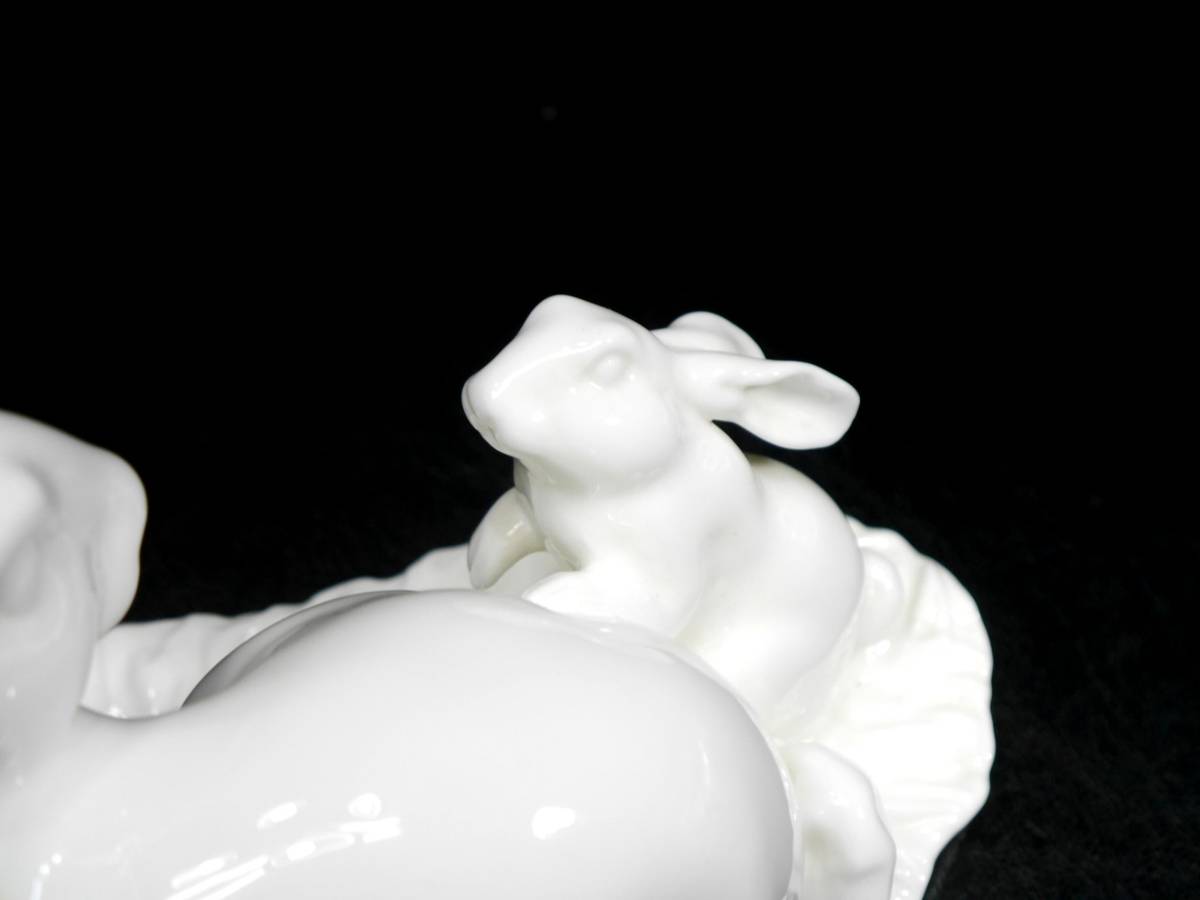 Noritake 置物 うさぎ 兎 Bone Noritakeノリタケ フィギュリン 美品
