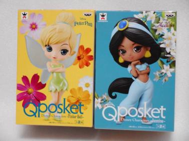 【人気】 Qposket ディズニー Disney Characters フィギュアテ ィンカーベル ＆ジャスミン パステルカラー ２種セット(その他)｜売買されたオークション情報、yahooの商品情報をアーカイブ公開 - オークファ その他
