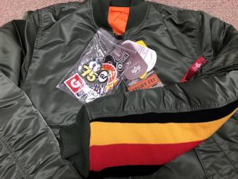 新品！goodenough×ALPHA 復刻版ファーストMA-1 限定50着販売 カーキ