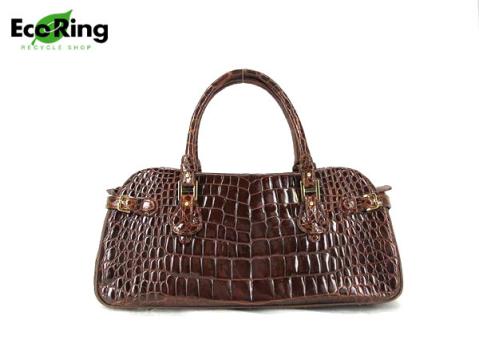JRA トートバッグ クロコダイル 1円 □極上□本物□JRA公認□美品