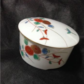 深川製磁 花は桜茶器セット/急須/湯呑/カップ&ソーサー/共箱 ACB 未使用品