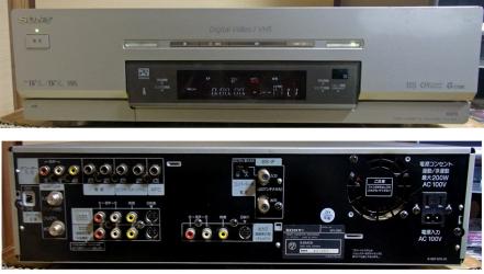 【限定SALE，新作登場】 ＳＯＮＹ DVC/MINIDV/VHS ダブルデッキＷＶ－ＤＲ5 リモコン付(VHSビデオデッキ)｜売買されたオークション情報、yahooの商品情報をアーカイブ公開 - オークファン VHSビデオデッキ