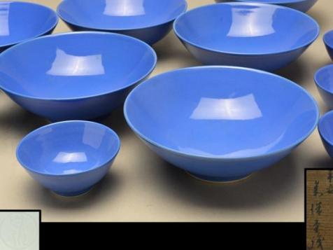 希少　最高級磁器　パウダー青釉鉢　京都　萬珠堂製　美品　入手困難 萬珠堂のYahoo!オークション(旧ヤフオク!)の相場・価格を見る｜Yahoo