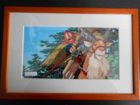 ◇ジブリ美術館限定◇宮崎駿 もののけ姫「アシタカ」Hand-painted Cel