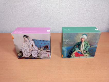 ハイドン 弦楽四重奏曲集 第1集と第2集 モザイク四重奏団 (5CD) Haydn String Quartets， Quatuor Mosaiques 中古品 送料込