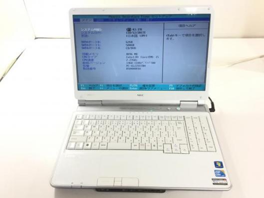 NEC ジャンク⁄ Intel Core PC-VKT12HGX6UD1 i5-7Y54 メモリ4.1GB 2026