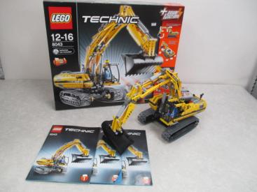 驚きの破格値，得価 組済 レゴ/LEGO テクニック ショベルカー 8043(LEGO)｜売買されたオークション情報、yahooの商品情報をアーカイブ公開 - オークファン その他