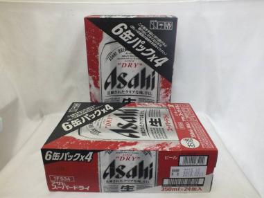アサヒ アサヒ スーパードライ 350ml 24本×2ケース 48本 スーパー 